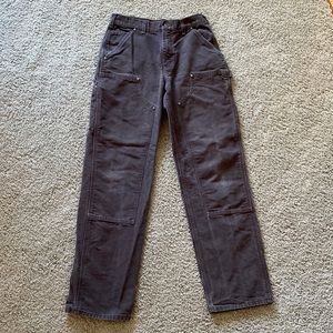 Mens Carhartt double front work pants jeans 30x32